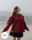 Mulberry Gathered Shoulder Wool Shirt