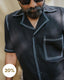 Laid-Black Linen Shirt (Men) (SALE XL)