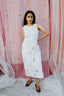 White Rose at Noon Dress