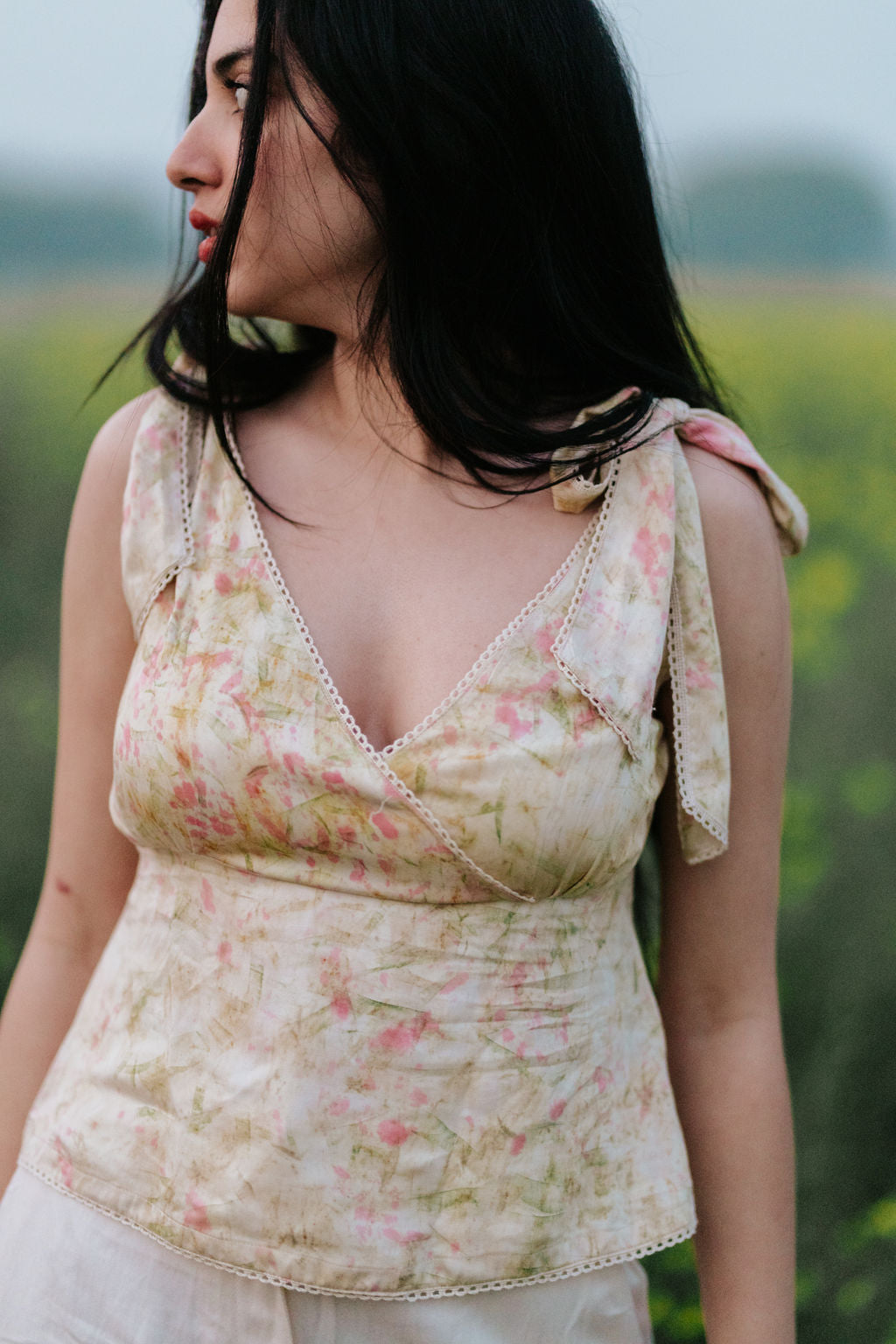 Petals Knot Top (SALE - L,XL,S)
