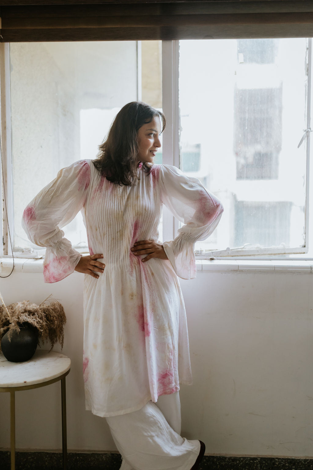 Sugar Petal Frill Kurta