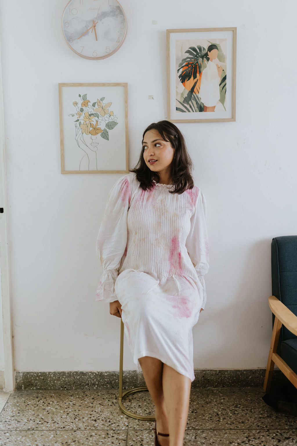 Sugar Petal Frill Kurta