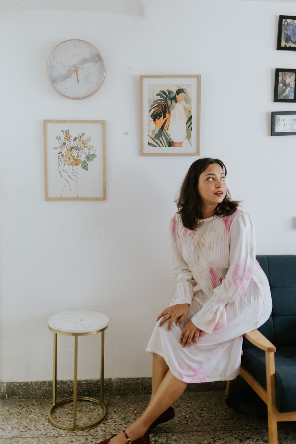 Sugar Petal Frill Kurta