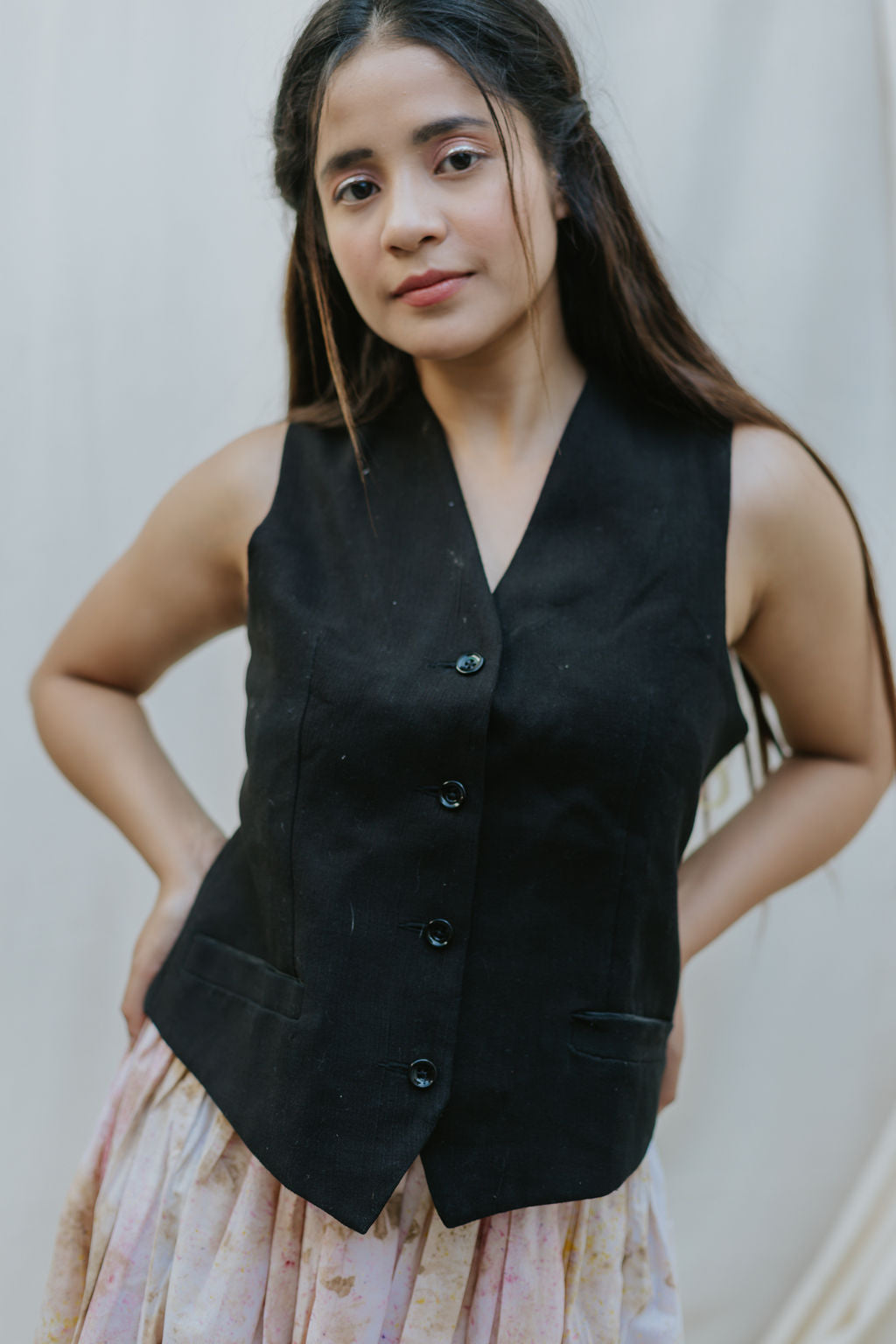 Classic Black Waistcoat