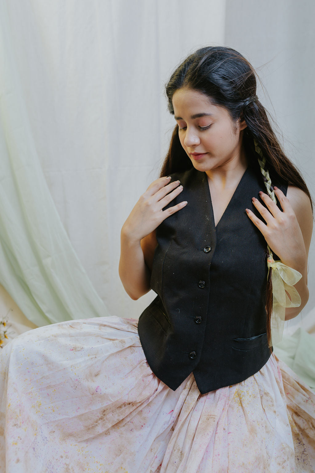 Classic Black Waistcoat