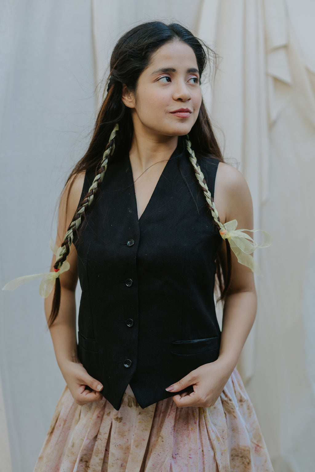 Classic Black Waistcoat