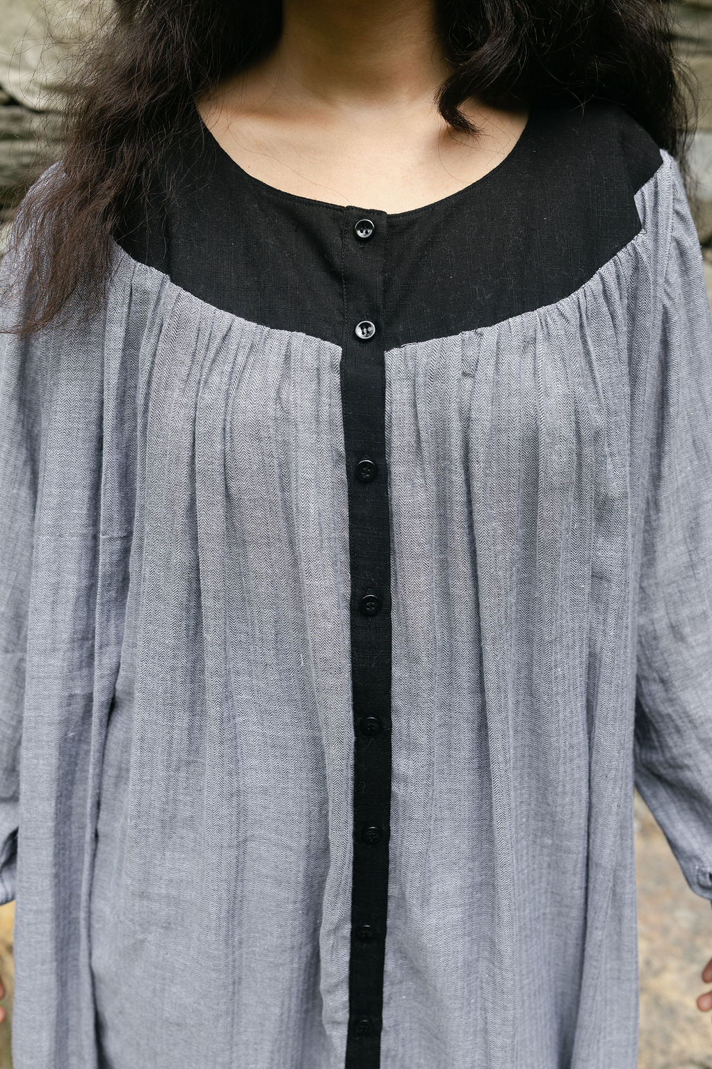 Soft Grey Cotton Cord Set