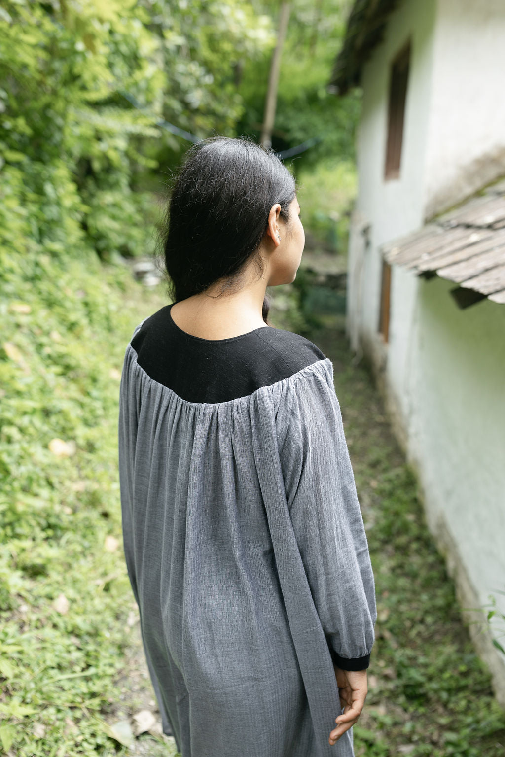 Soft Grey Cotton Cord Set