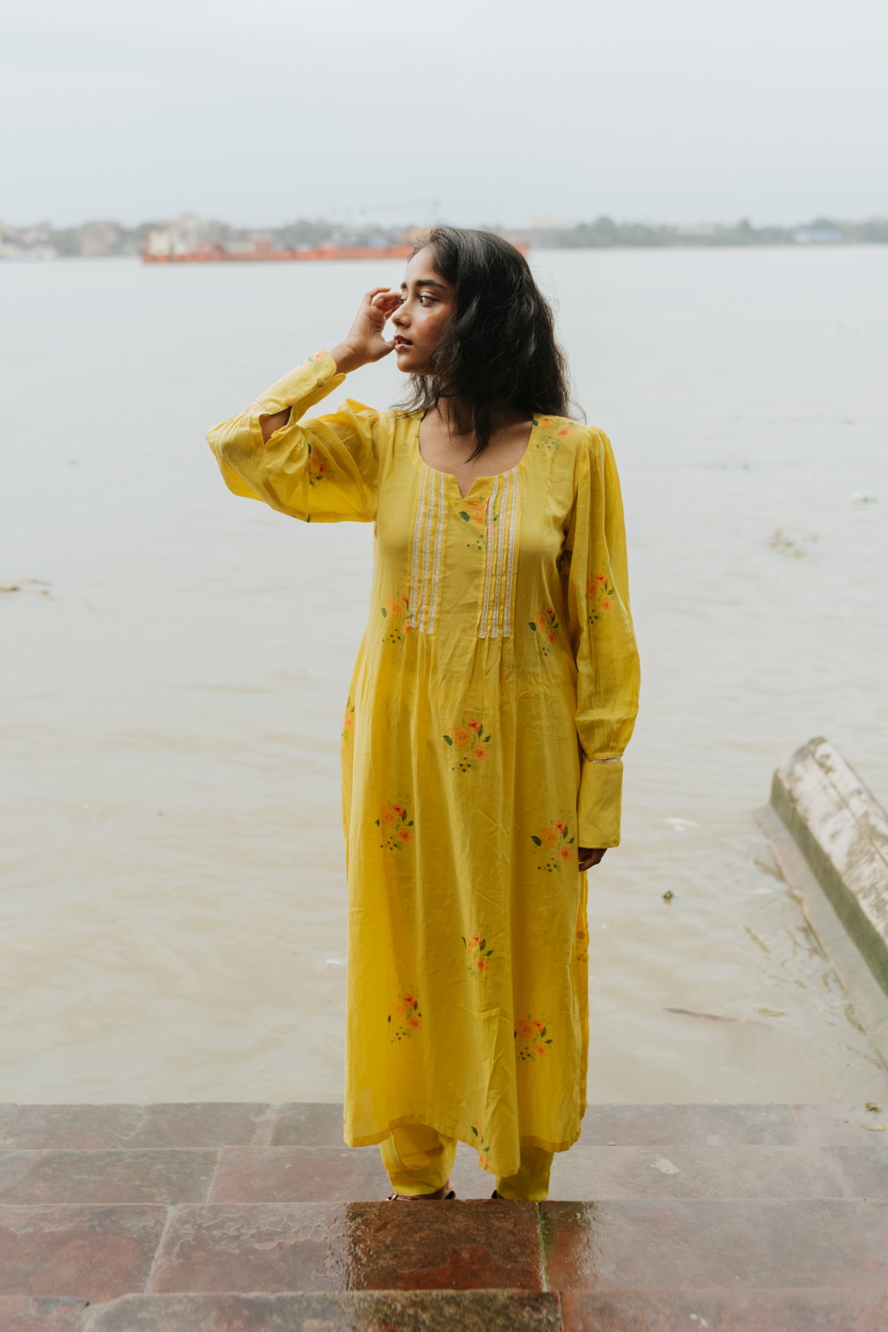 Roses in Mustard Fields Cord Set