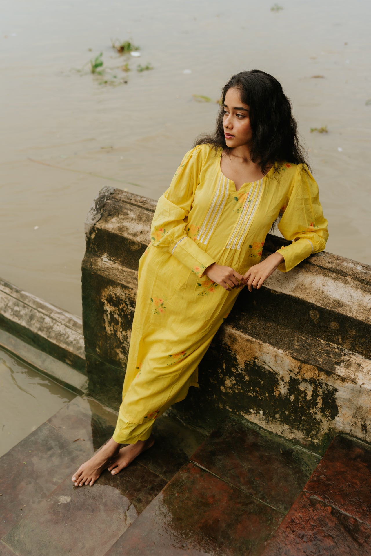 Roses in Mustard Fields Cord Set