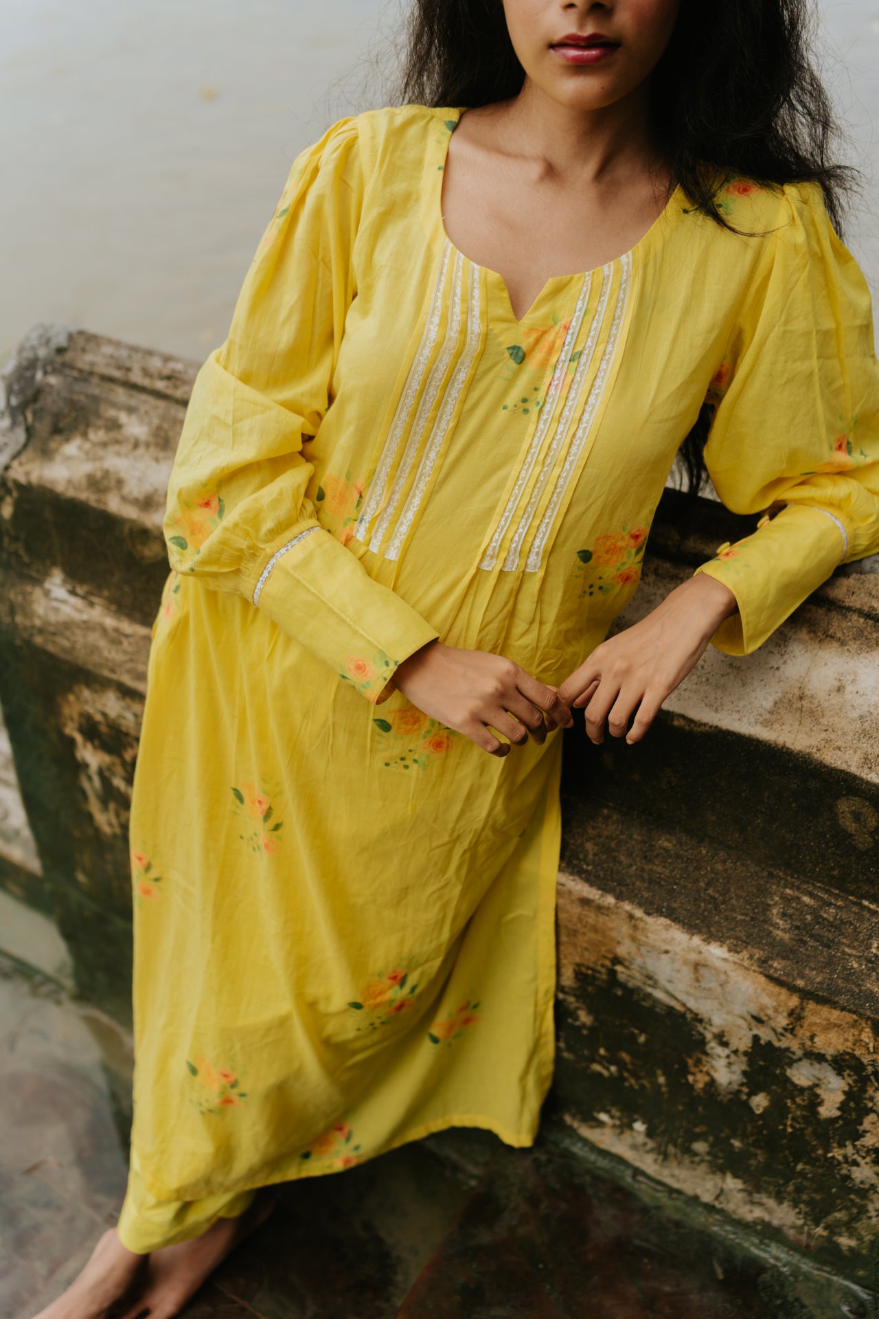 Roses in Mustard Fields Cord Set