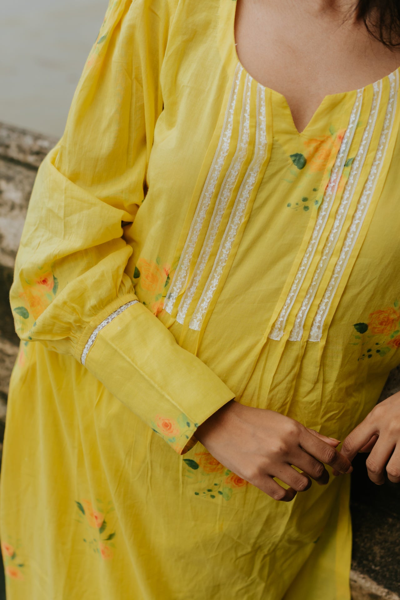 Roses in Mustard Fields Cord Set