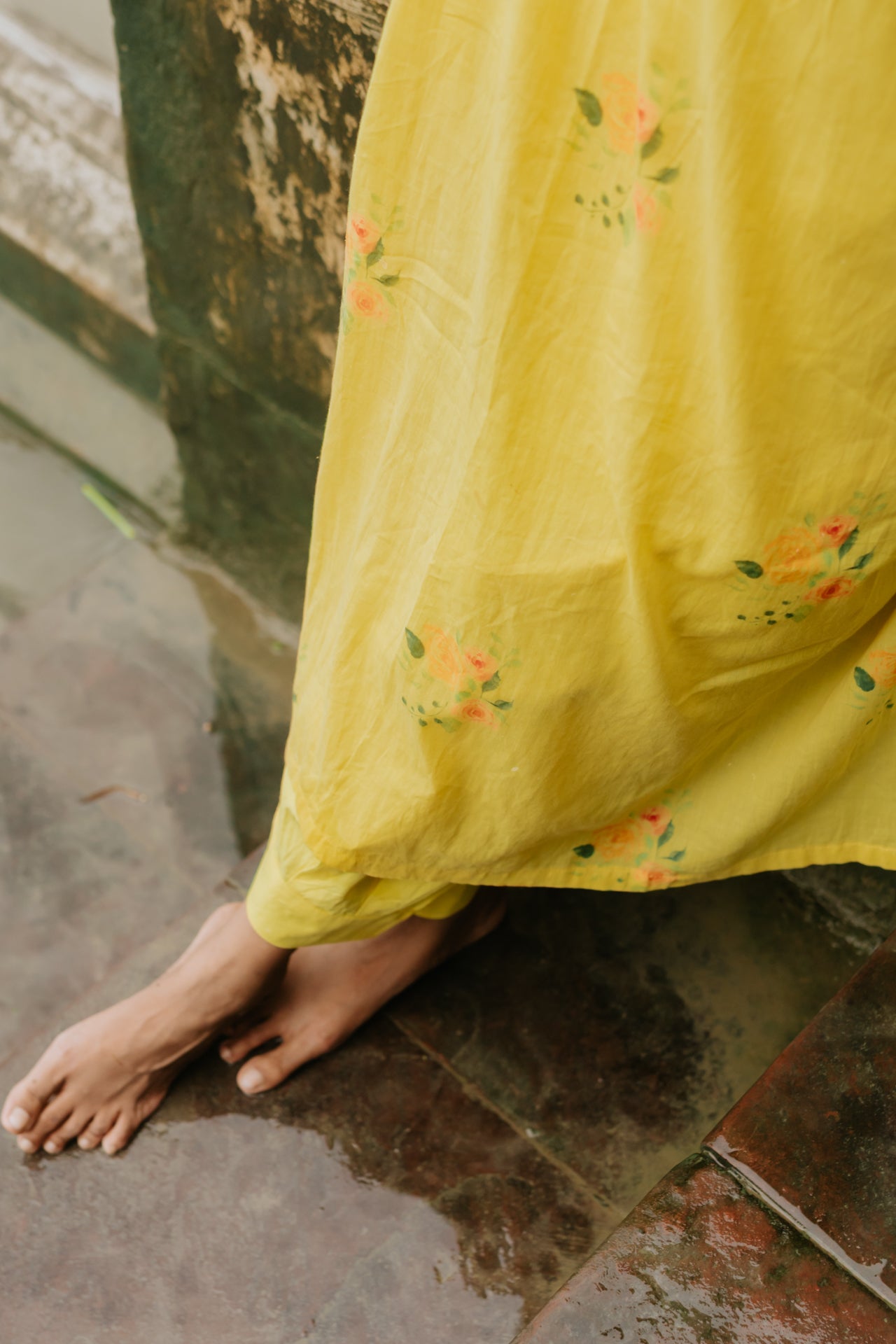 Roses in Mustard Fields Cord Set