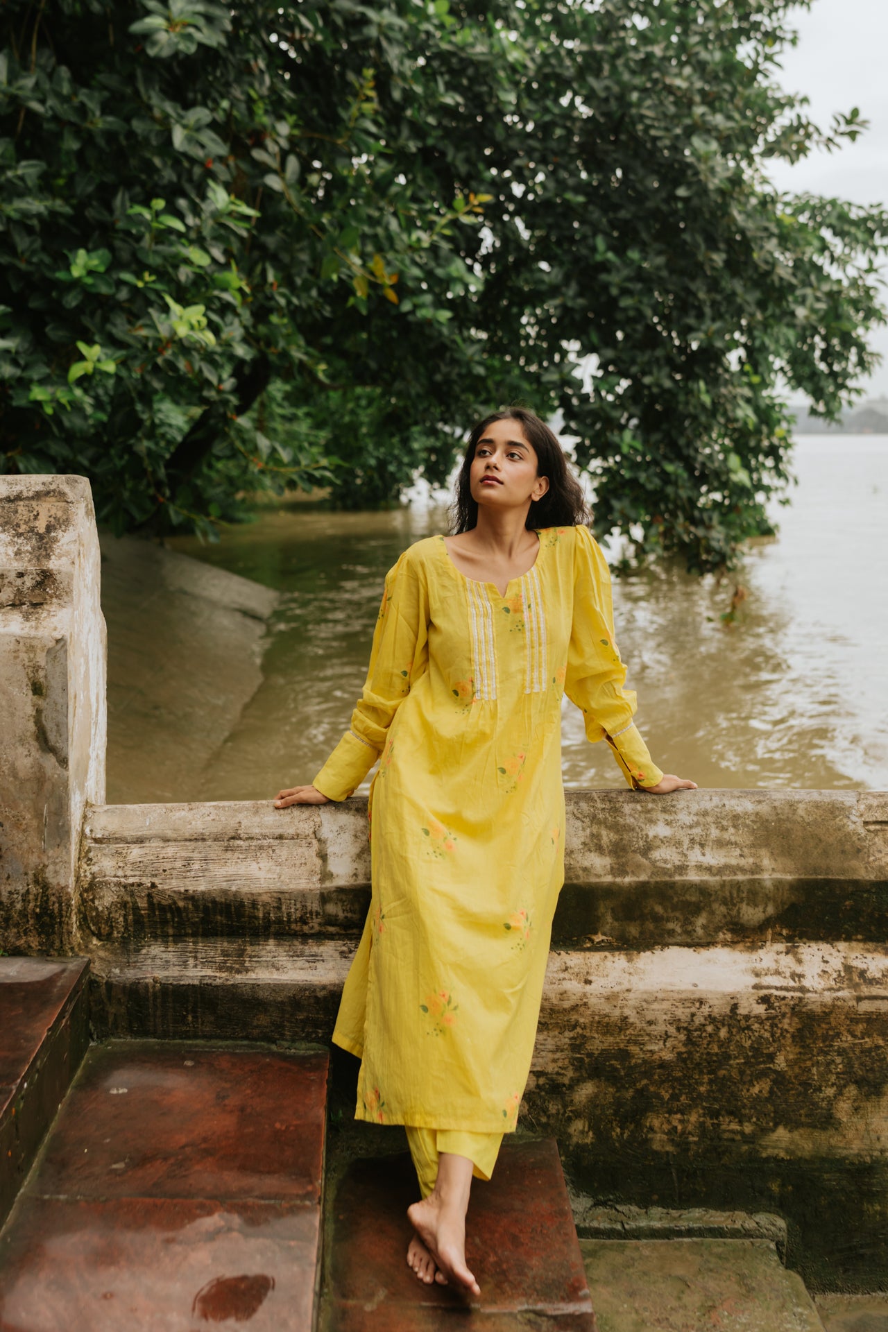 Roses in Mustard Fields Cord Set