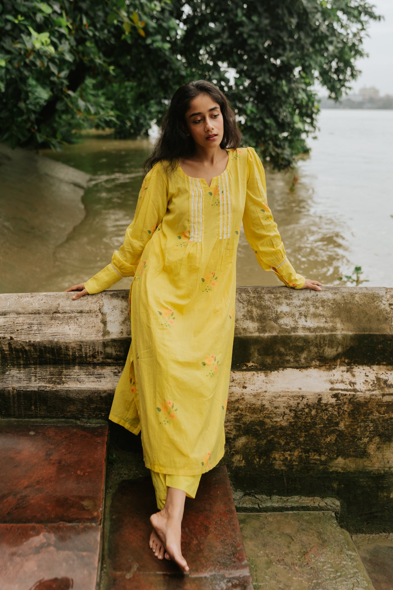 Roses in Mustard Fields Cord Set