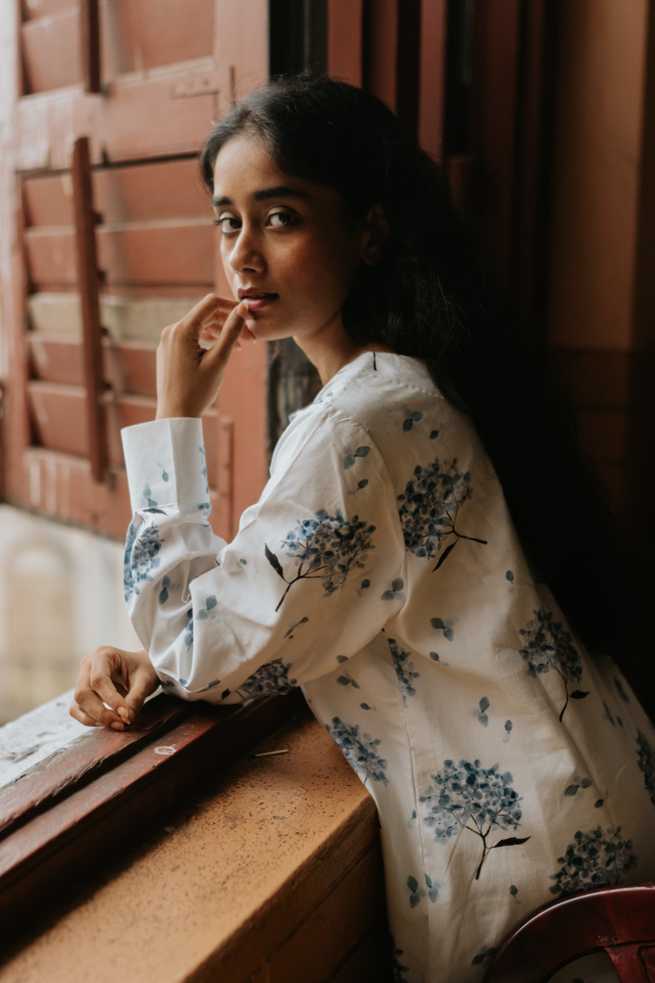 Under the Hydrangea Tree Kurta
