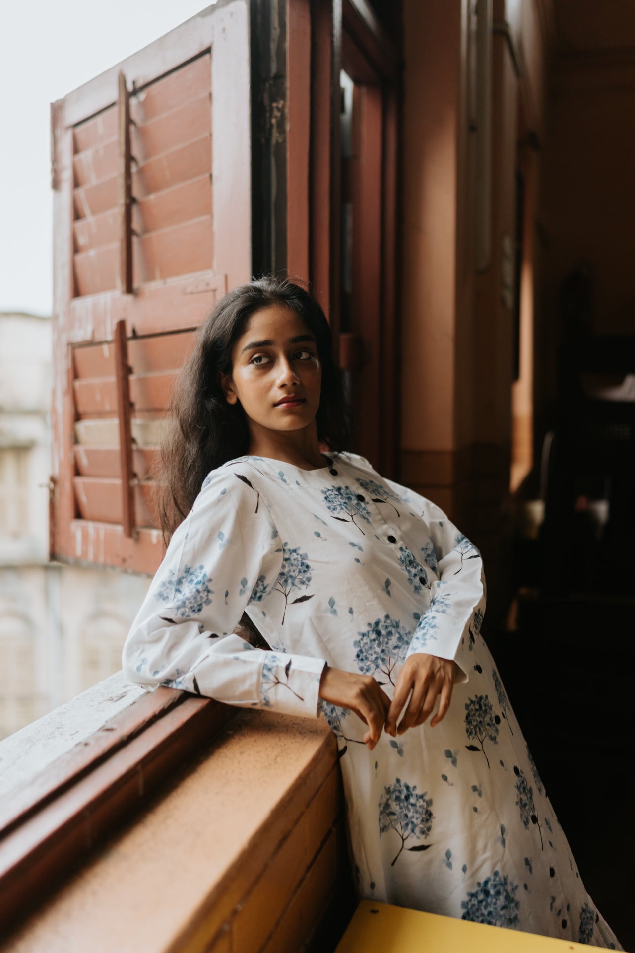 Under the Hydrangea Tree Kurta
