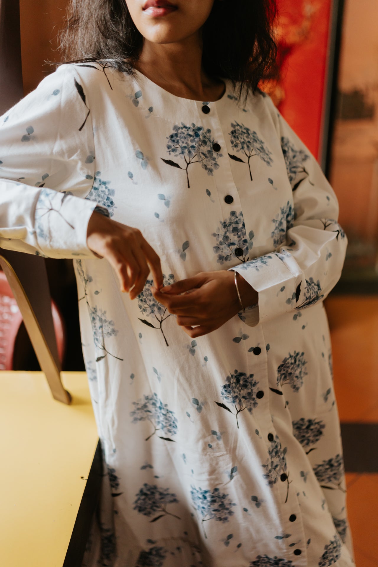 Under the Hydrangea Tree Kurta