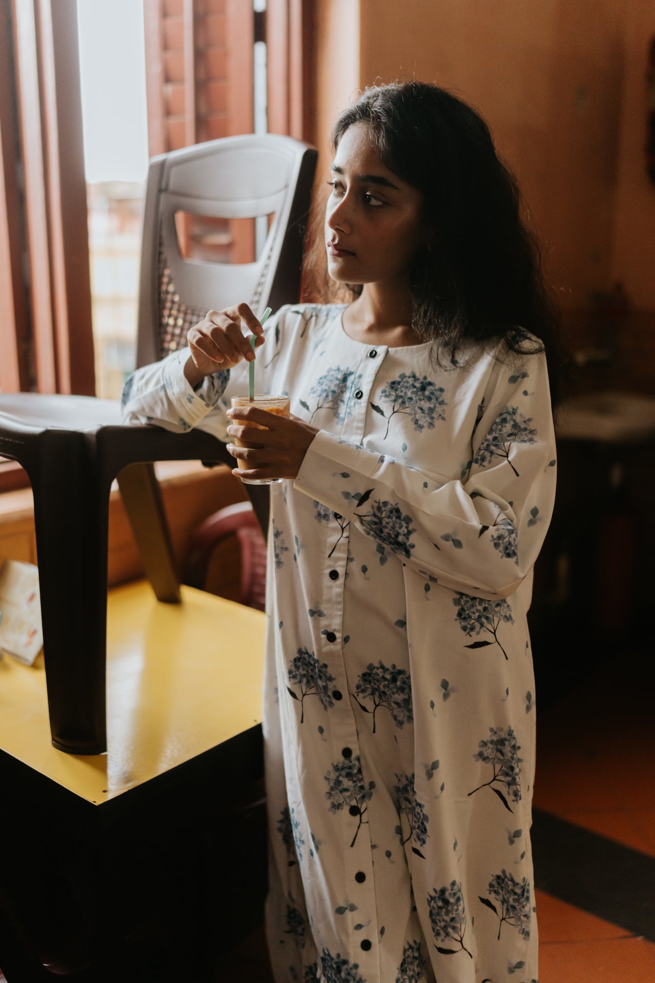 Under the Hydrangea Tree Kurta