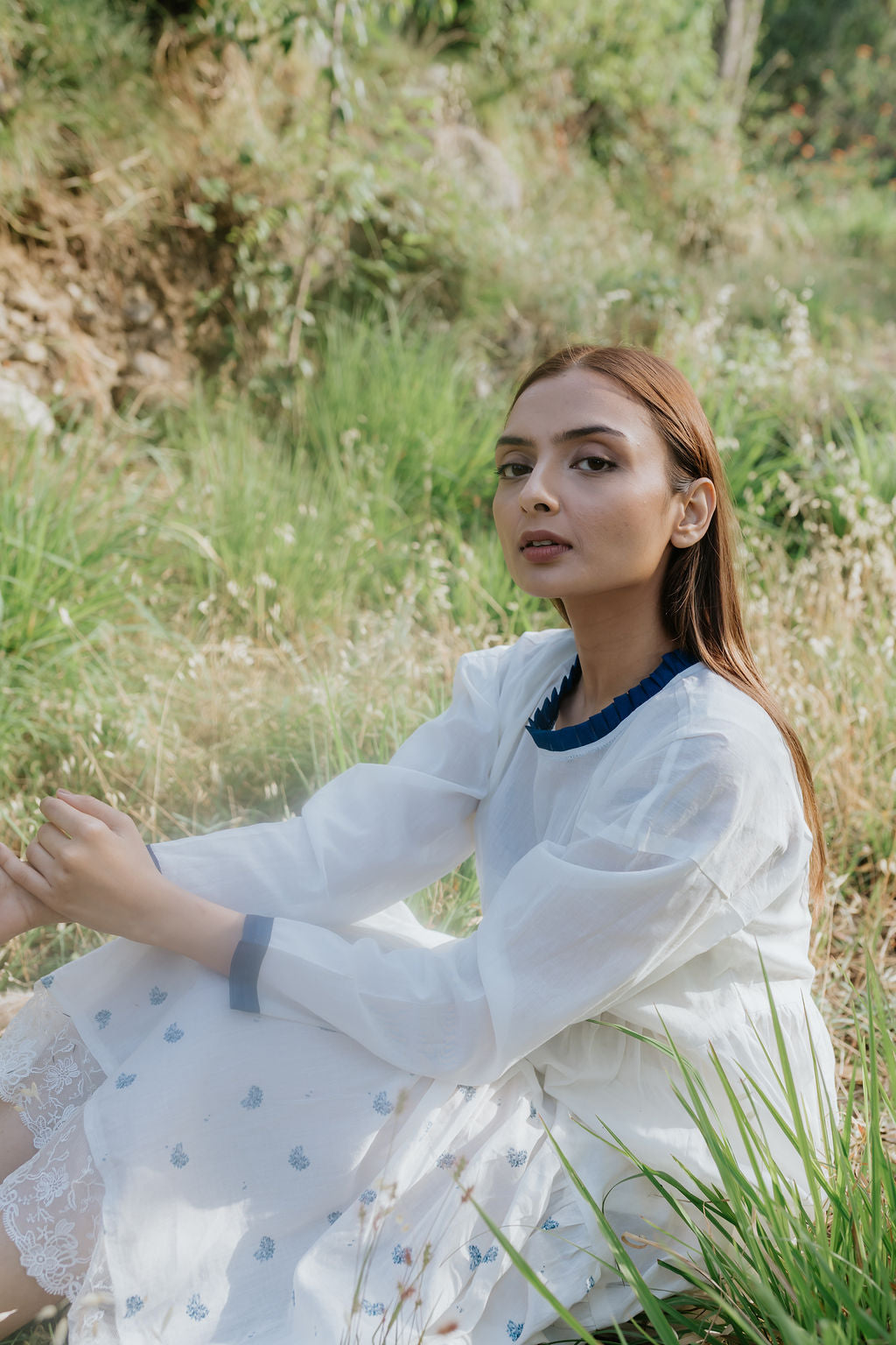 Hydrangea Flow Dress