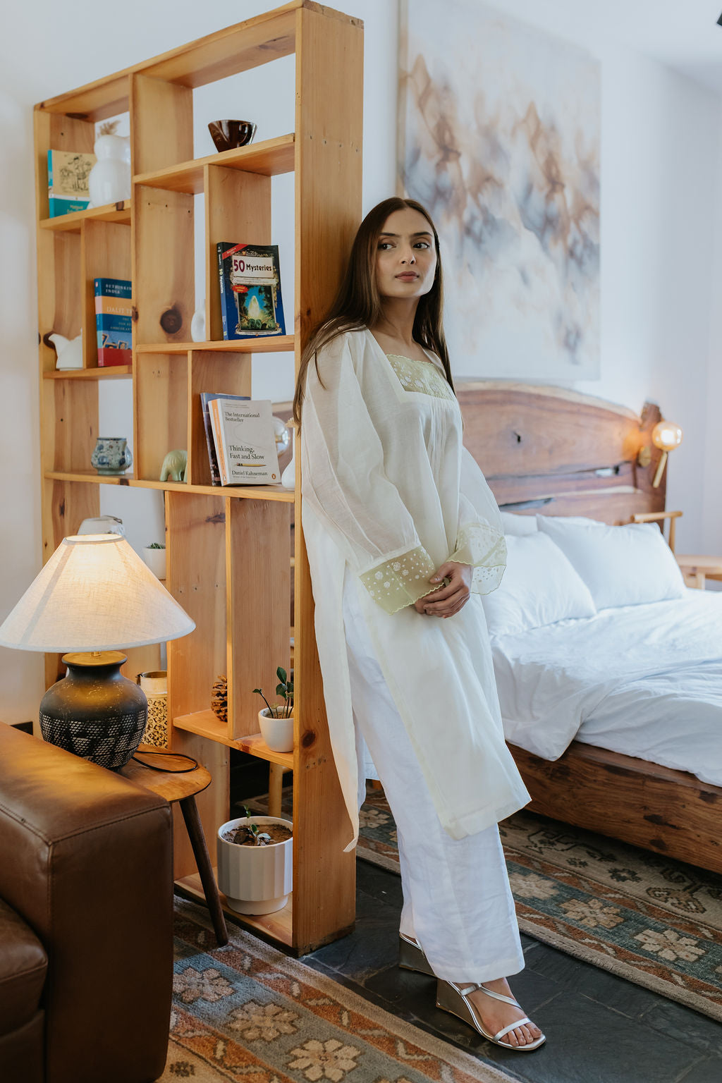 A Breath of Light Chanderi Kurta