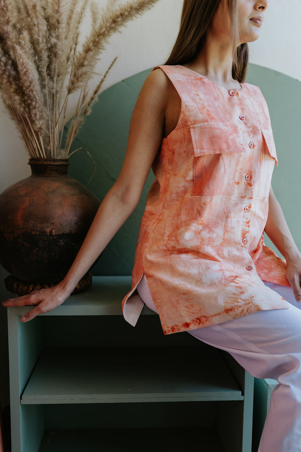 Earth Tinted Cotton Jacket