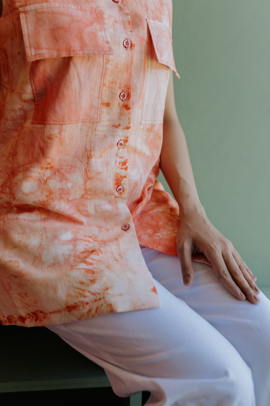 Earth Tinted Cotton Jacket