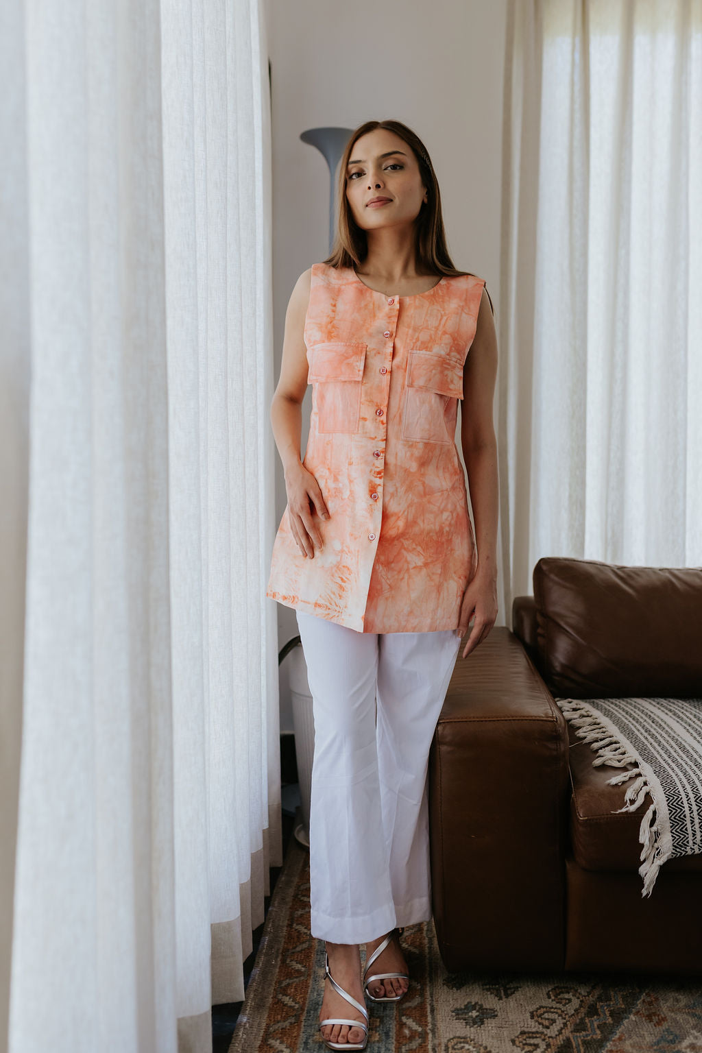 Earth Tinted Cotton Jacket