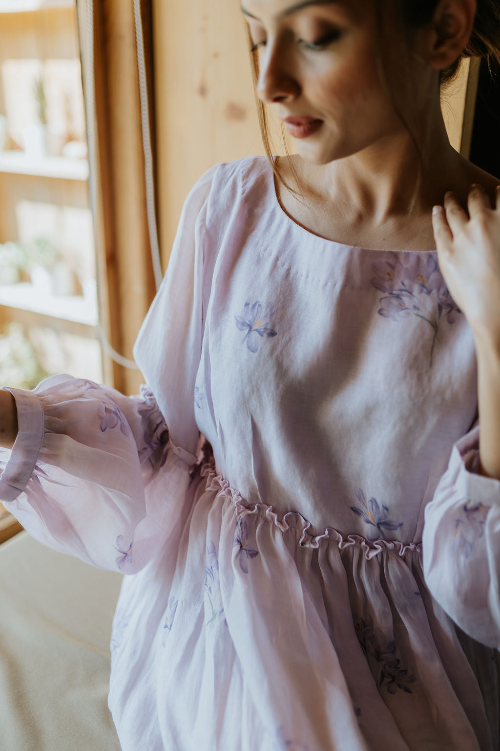 Moon Over Saffron Valley Dress