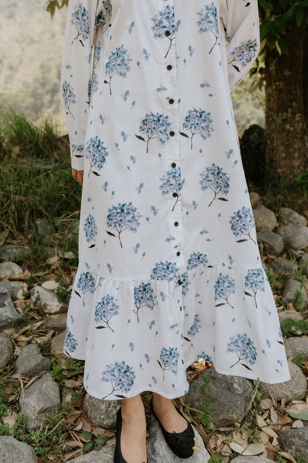 Under the Hydrangea Tree Kurta