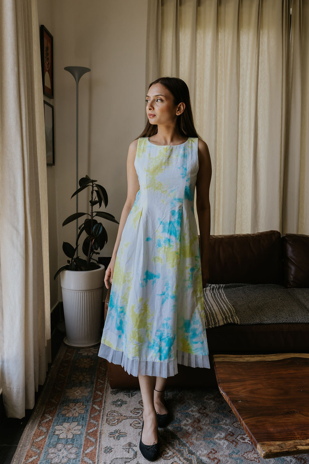 Among the Clouds Tie and Dye Dress