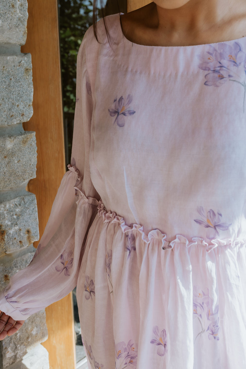 Moon Over Saffron Valley Dress