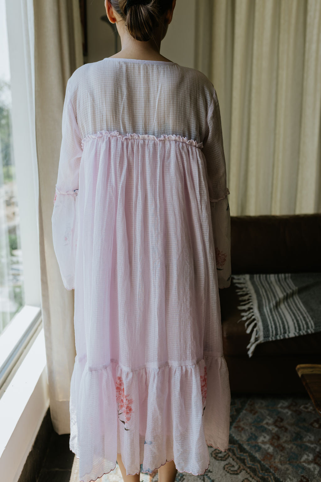 Scallops in the Hydrangea Garden Dress