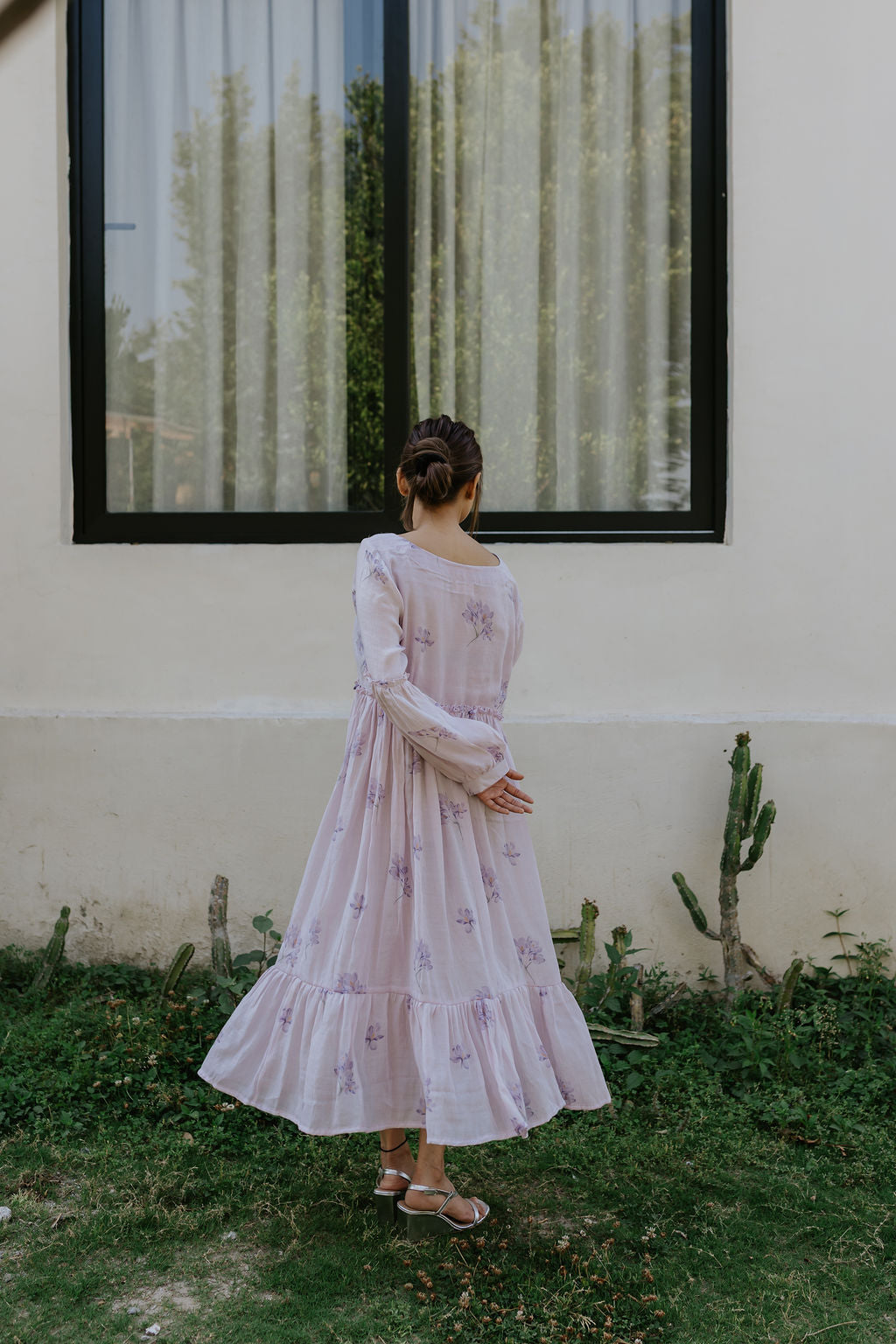 Moon Over Saffron Valley Dress