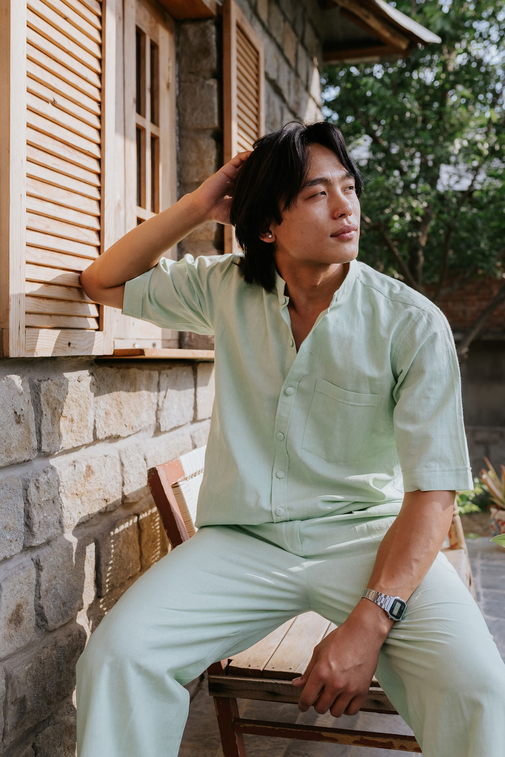 Mint Mornings Cord Set