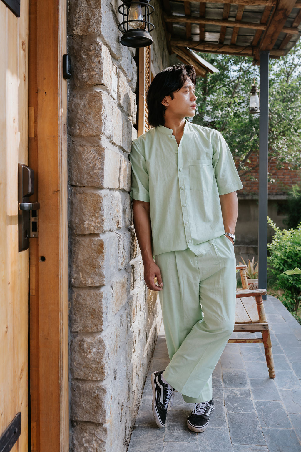 Mint Mornings Cord Set