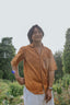 Hand-Embroidered Linen Shirt (Men)