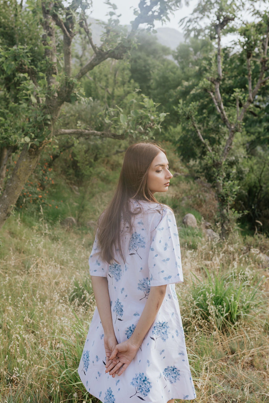 Hydrangea Field Dress