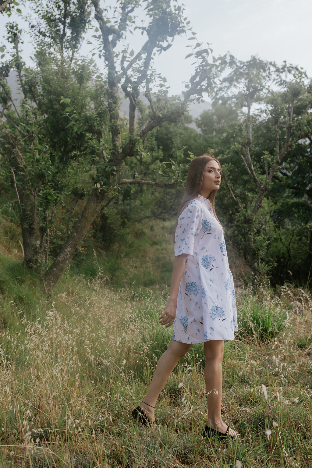 Hydrangea Field Dress