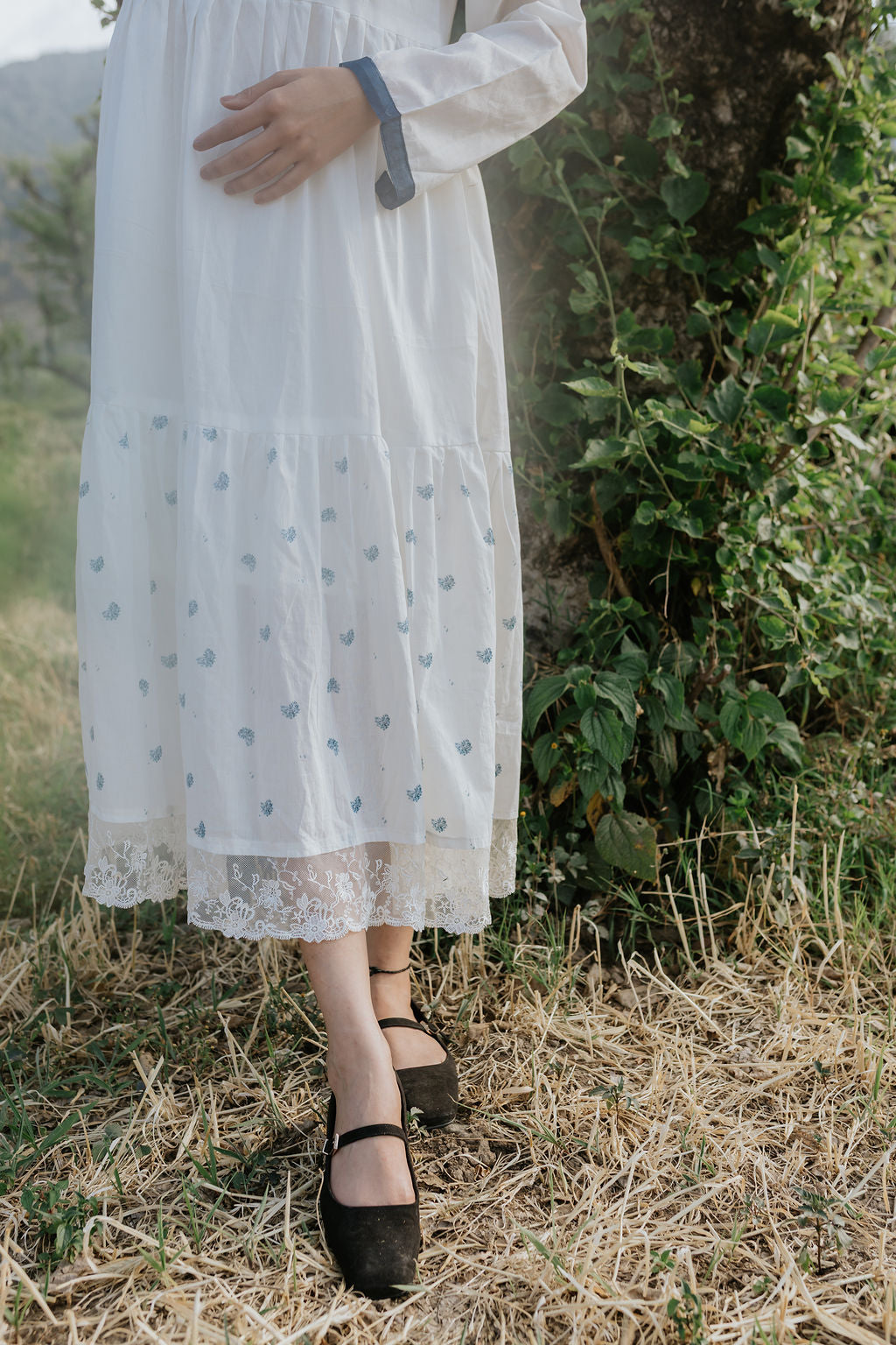 Hydrangea Flow Dress