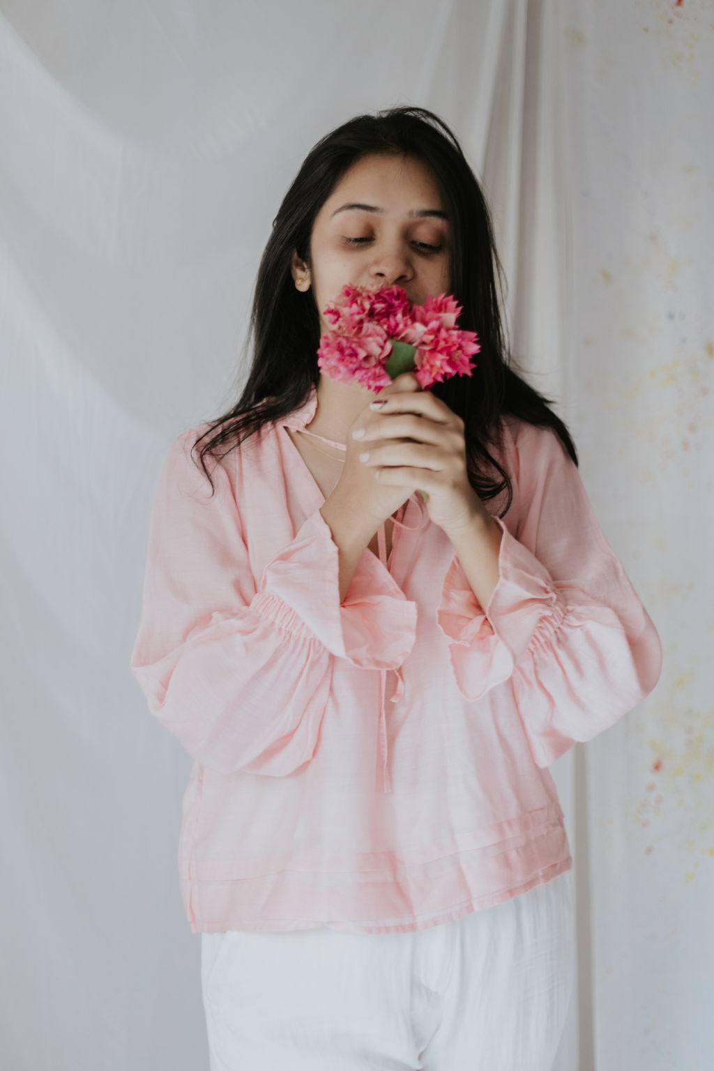 Soft Petal Pink Top (SALE - S,XXL)