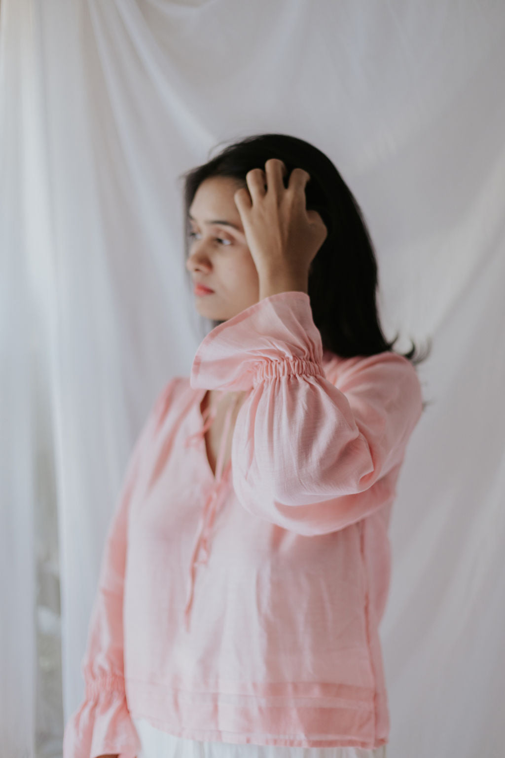 Soft Petal Pink Top (SALE - S,XXL)