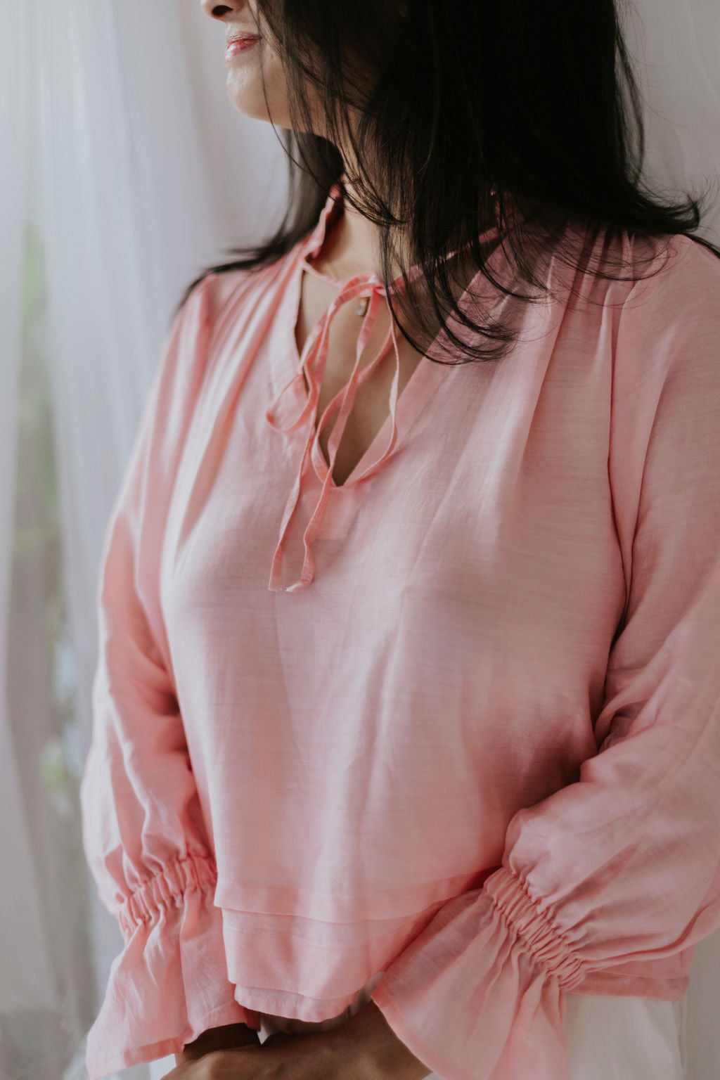 Soft Petal Pink Top (SALE - S,XXL)