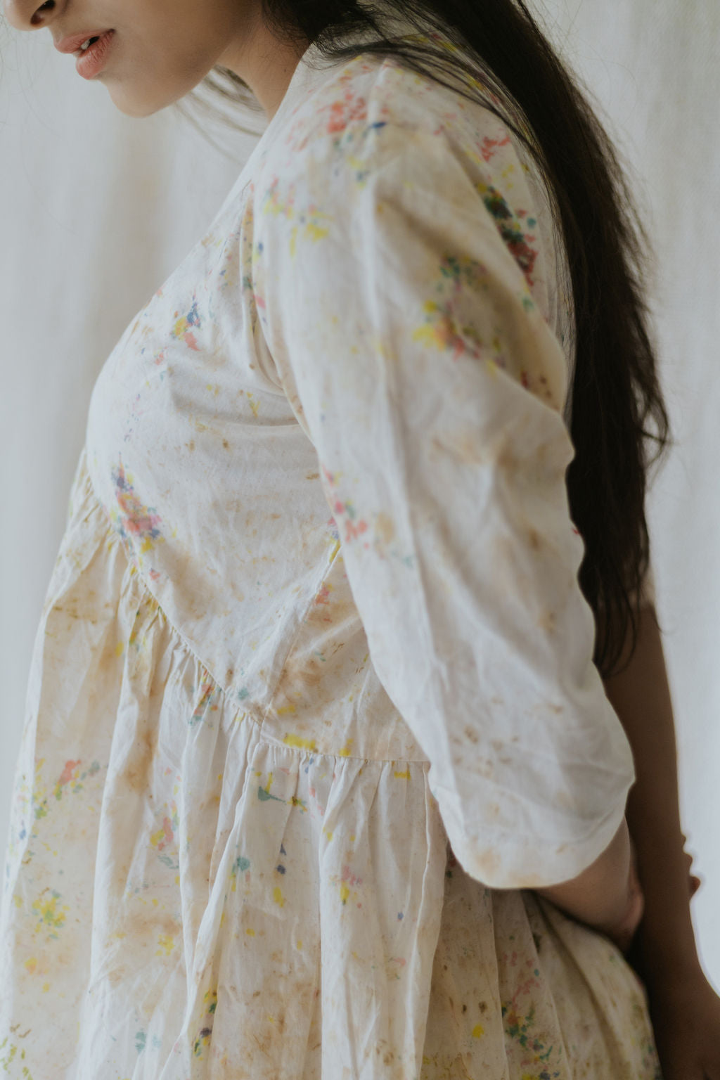 Rose Marigold Hand-Dyed Summer Dress (SALE - All Sizes)