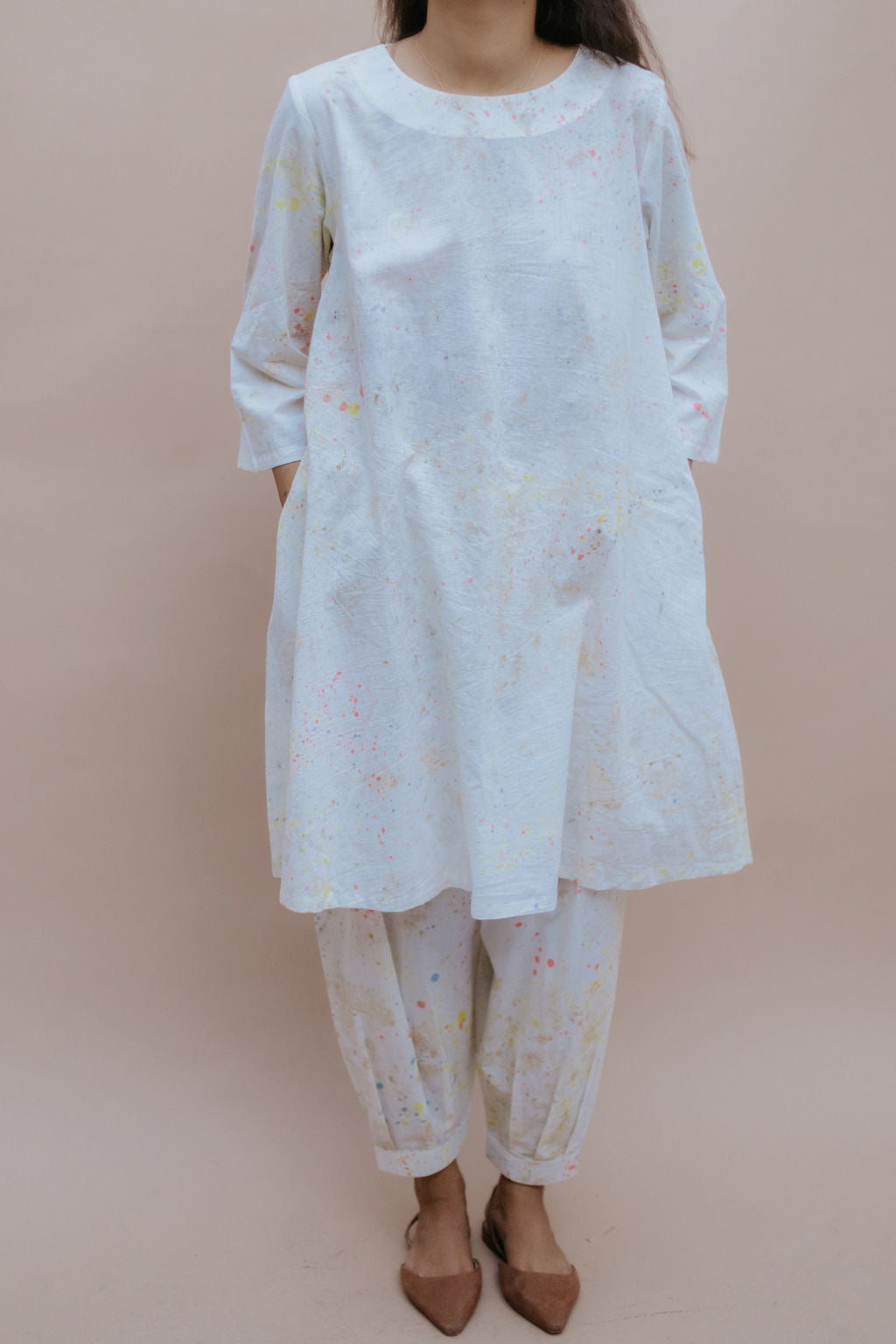 Rose Marigold Hand-Dyed Cord Set (SALE - All Sizes)