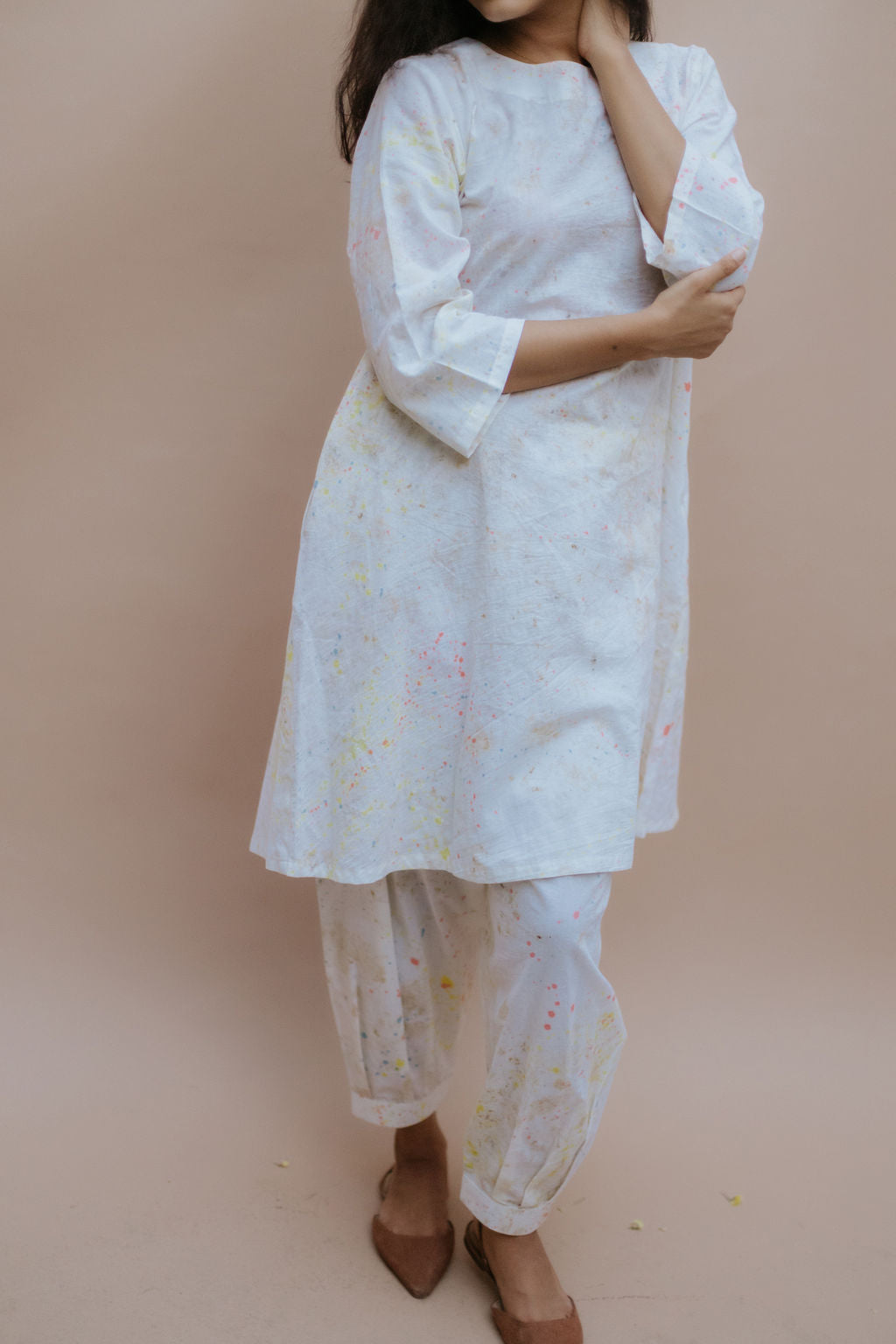 Rose Marigold Hand-Dyed Cord Set (SALE - All Sizes)