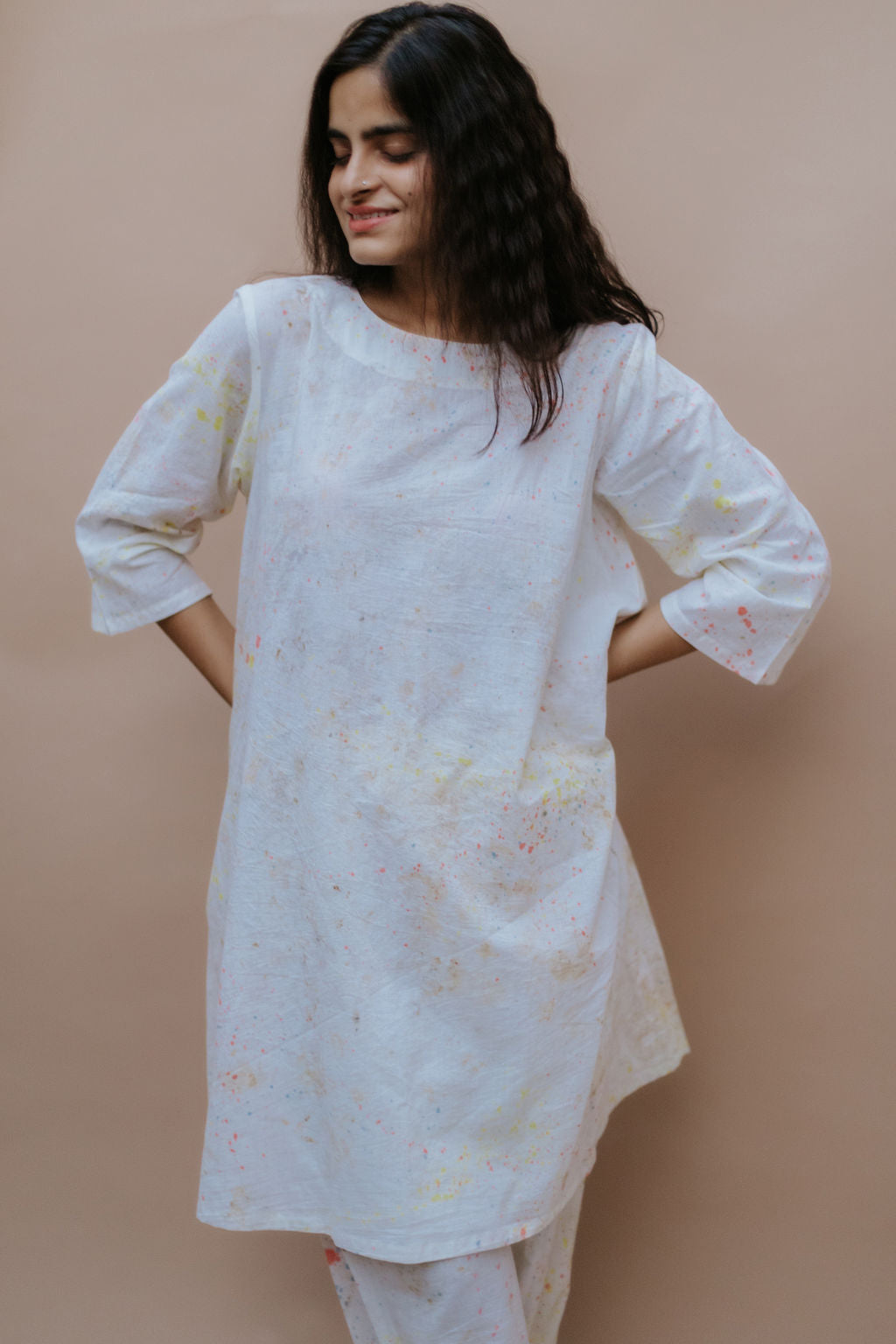 Rose Marigold Hand-Dyed Cord Set (SALE - All Sizes)