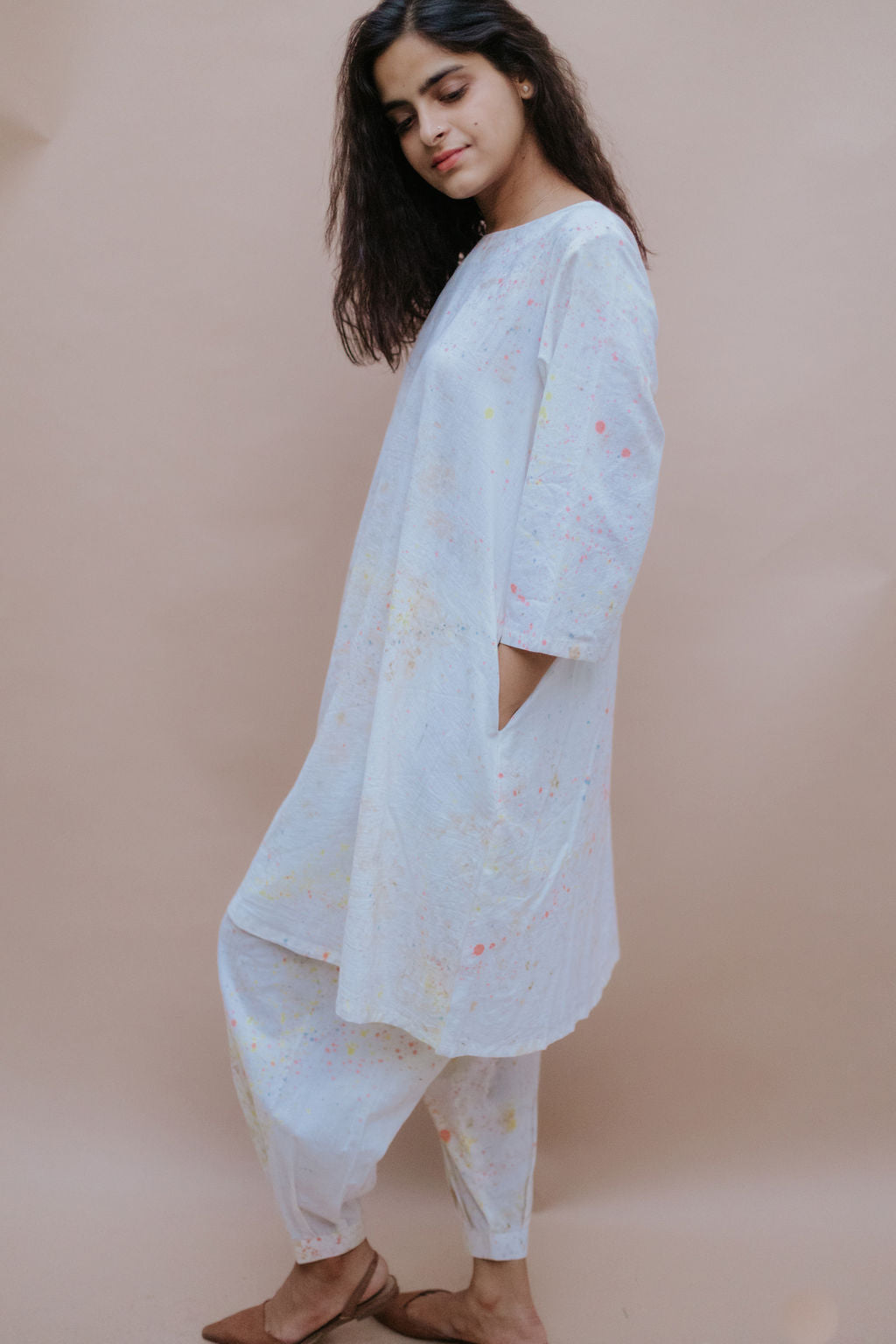 Rose Marigold Hand-Dyed Cord Set (SALE - All Sizes)