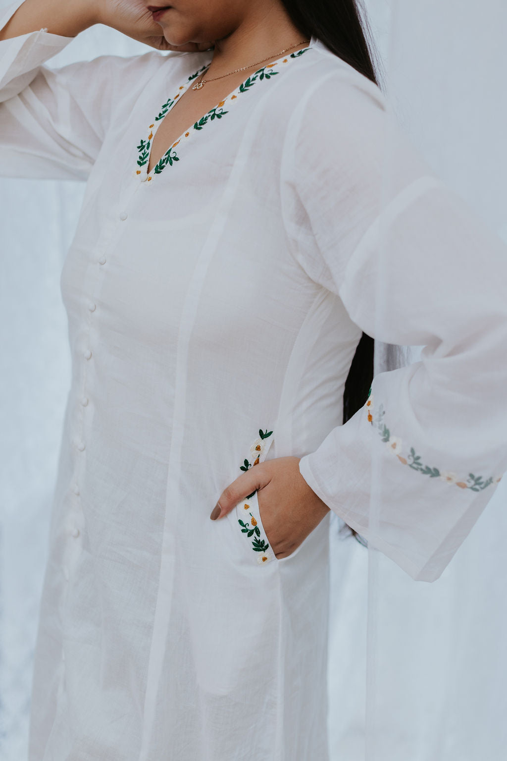 Haseen Mul Cotton Kurta