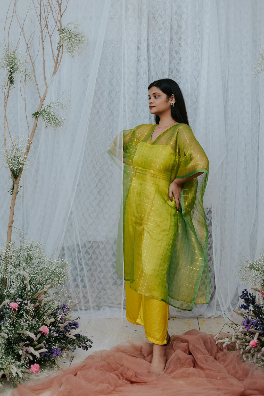Ruhani Kaftan Set